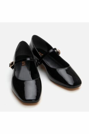 کفش کلاسیک پاشنه بلند سیاه زنانه هوتیچ | 01AYY294890A Yaya by Hotiç