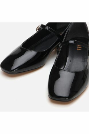 کفش کلاسیک پاشنه بلند سیاه زنانه هوتیچ | 01AYY294890A Yaya by Hotiç