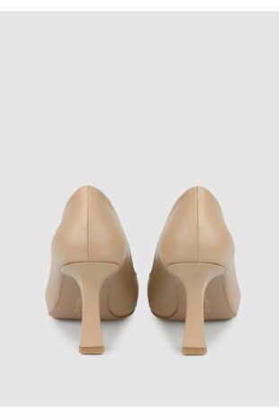 کفش کلاسیک پاشنه بلند بژ زنانه | CWBY8923AW Provoq