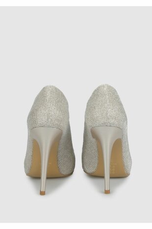 کفش کلاسیک پاشنه بلند طلایی زنانه | CWBY9523AW Provoq