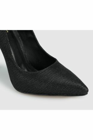 کفش کلاسیک پاشنه بلند سیاه زنانه | CWBY9523AW Provoq