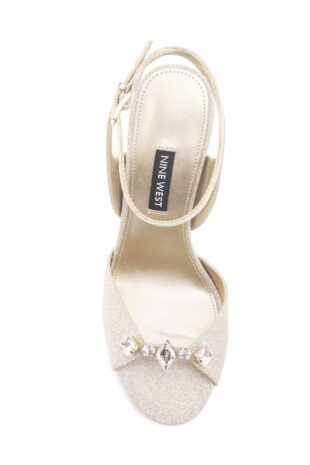 کفش کلاسیک پاشنه بلند بژ زنانه ناین وست | FERN 4FX Nine West