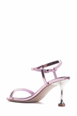 کفش کلاسیک پاشنه بلند بنفش زنانه ناین وست | FRAMAN 4FX Nine West