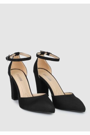 کفش کلاسیک پاشنه بلند سیاه زنانه | 4498217660100 Provoq