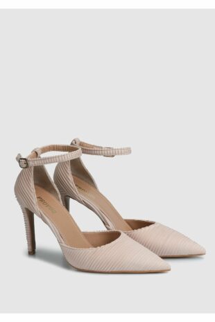 کفش کلاسیک پاشنه بلند بژ زنانه | CWM91124SS Provoq