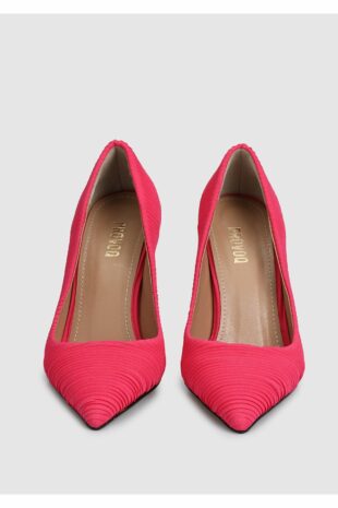 کفش کلاسیک پاشنه بلند صورتی زنانه | CWM91224SS Provoq