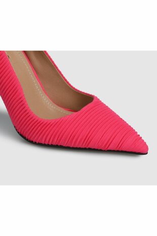 کفش کلاسیک پاشنه بلند صورتی زنانه | CWM91224SS Provoq