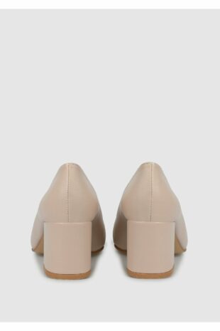 کفش کلاسیک پاشنه بلند بژ زنانه | CWPL0823AW Provoq