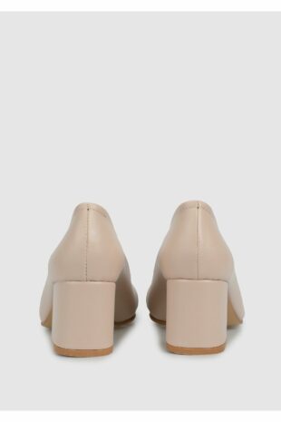 کفش کلاسیک پاشنه بلند بژ زنانه | CWPL0923AW Provoq