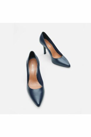 کفش کلاسیک پاشنه بلند لاجورد زنانه هوتیچ | 01AYH283170A Hotiç