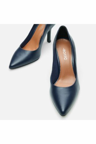 کفش کلاسیک پاشنه بلند لاجورد زنانه هوتیچ | 01AYH283170A Hotiç