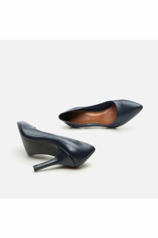 کفش کلاسیک پاشنه بلند لاجورد زنانه هوتیچ | 01AYH283170A Hotiç