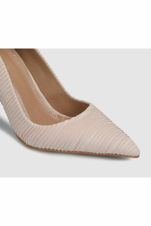 کفش کلاسیک پاشنه بلند بژ زنانه | CWM91224SS Provoq