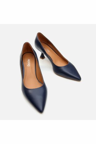 کفش کلاسیک پاشنه بلند لاجورد زنانه هوتیچ | 01AYH283190A Hotiç