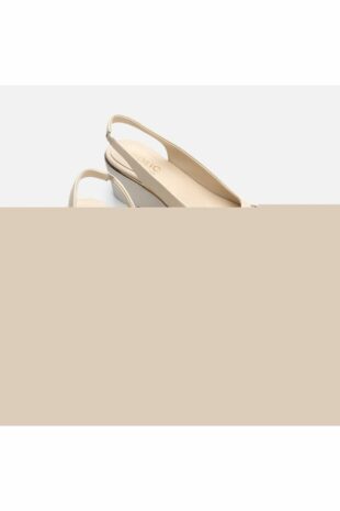 کفش کلاسیک پاشنه بلند بژ زنانه هوتیچ | 01AYH284410A Hotiç