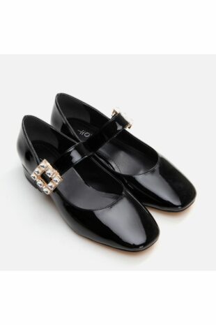 کفش کلاسیک پاشنه بلند سیاه زنانه هوتیچ | 01AYH294980A Hotiç