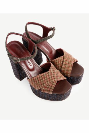 کفش کلاسیک پاشنه بلند سفید زنانه | 23KKAY4495 Yargıcı