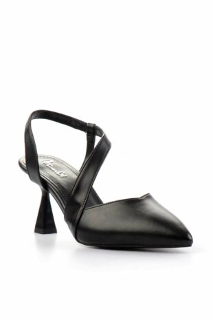 کفش کلاسیک پاشنه بلند سیاه زنانه | K013970410 Bambi