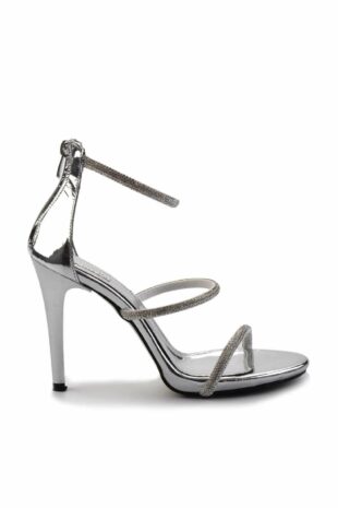 کفش مجلسی نقره اي زنانه | K014268001 Bambi