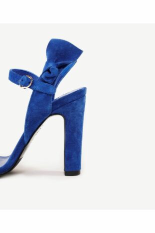 کفش پاشنه دار لاجورد زنانه | TYC93CB1027EC07CA2 Yargıcı