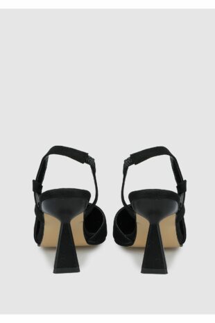 کفش کلاسیک پاشنه بلند سیاه زنانه | CW9330623AW Provoq