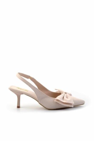 کفش کلاسیک پاشنه بلند بژ زنانه | K016716660 Bambi