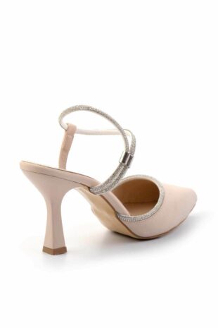کفش مجلسی بژ زنانه | K014190629 Bambi