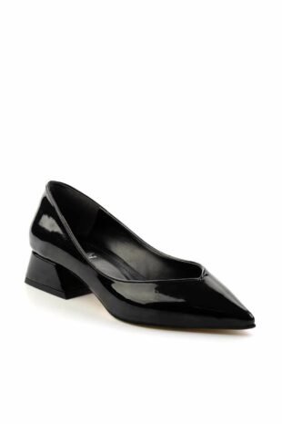 کفش کلاسیک پاشنه بلند سیاه زنانه | K019921120 Bambi