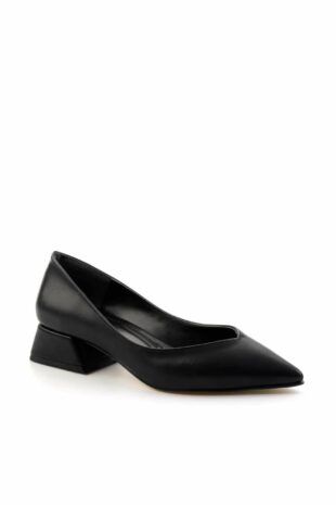 کفش کلاسیک پاشنه بلند سیاه زنانه | K019921120 Bambi