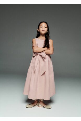 کفش کلاسیک بژ دخترانه مانگو | 67044016 MANGO