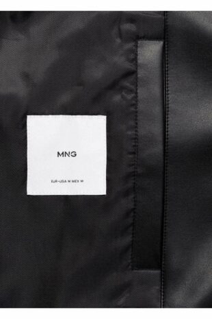 کت سیاه آستین بلند مردانه مانگو | 77044432 MANGO Man