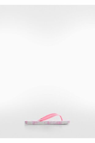 دمپایی صورتی دخترانه مانگو | 47027826 MANGO