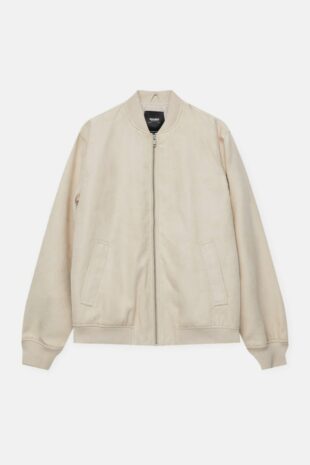 کت بژ آستین بلند مردانه پول اند بیر | 8710700 Pull & Bear