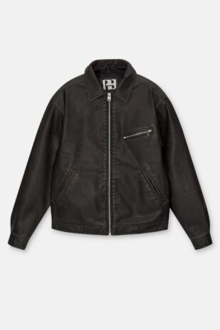 کت سیاه آستین بلند مردانه پول اند بیر | 7710539 Pull & Bear