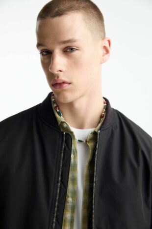 کت سیاه آستین بلند مردانه پول اند بیر | TYCBC36A6B817E0907 Pull & Bear