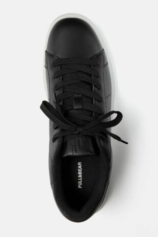 کفش اسنیکر سیاه مردانه پول اند بیر | 12249440 Pull & Bear
