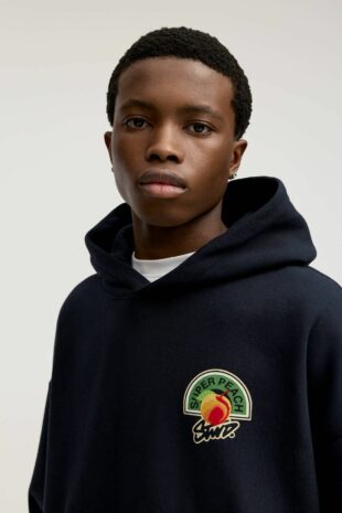 سویشرت لاجورد آستین بلند مردانه پول اند بیر | 3594546 Pull & Bear