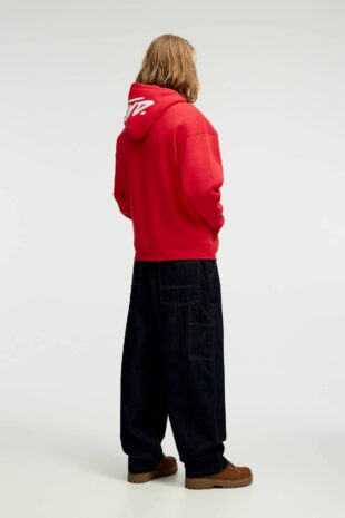 سویشرت قرمز آستین بلند مردانه پول اند بیر | TYC54497B443E6FF01 Pull & Bear