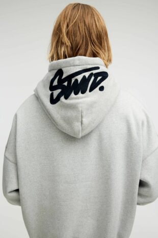 سویشرت خاکستری آستین بلند مردانه پول اند بیر | TYC9DEDB8AC6456501 Pull & Bear