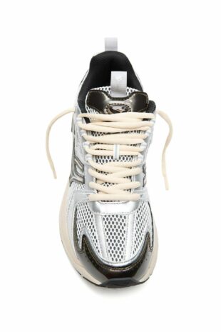 کفش اسنیکر خاکستری زنانه پول اند بیر | 12702441 Pull & Bear