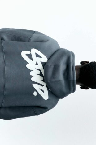 سویشرت آبی آستین بلند زنانه پول اند بیر | 7590502 Pull & Bear