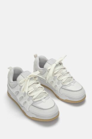 کفش اسنیکر خاکستری مردانه پول اند بیر | 12231440 Pull & Bear