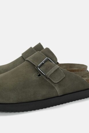 دمپایی سبز مردانه پول اند بیر | 12441440 Pull & Bear