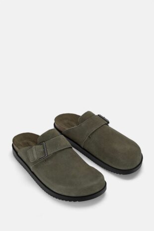 دمپایی سبز مردانه پول اند بیر | 12441440 Pull & Bear